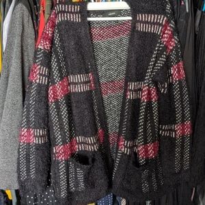 Forever 21 comfy patterned open sweater
